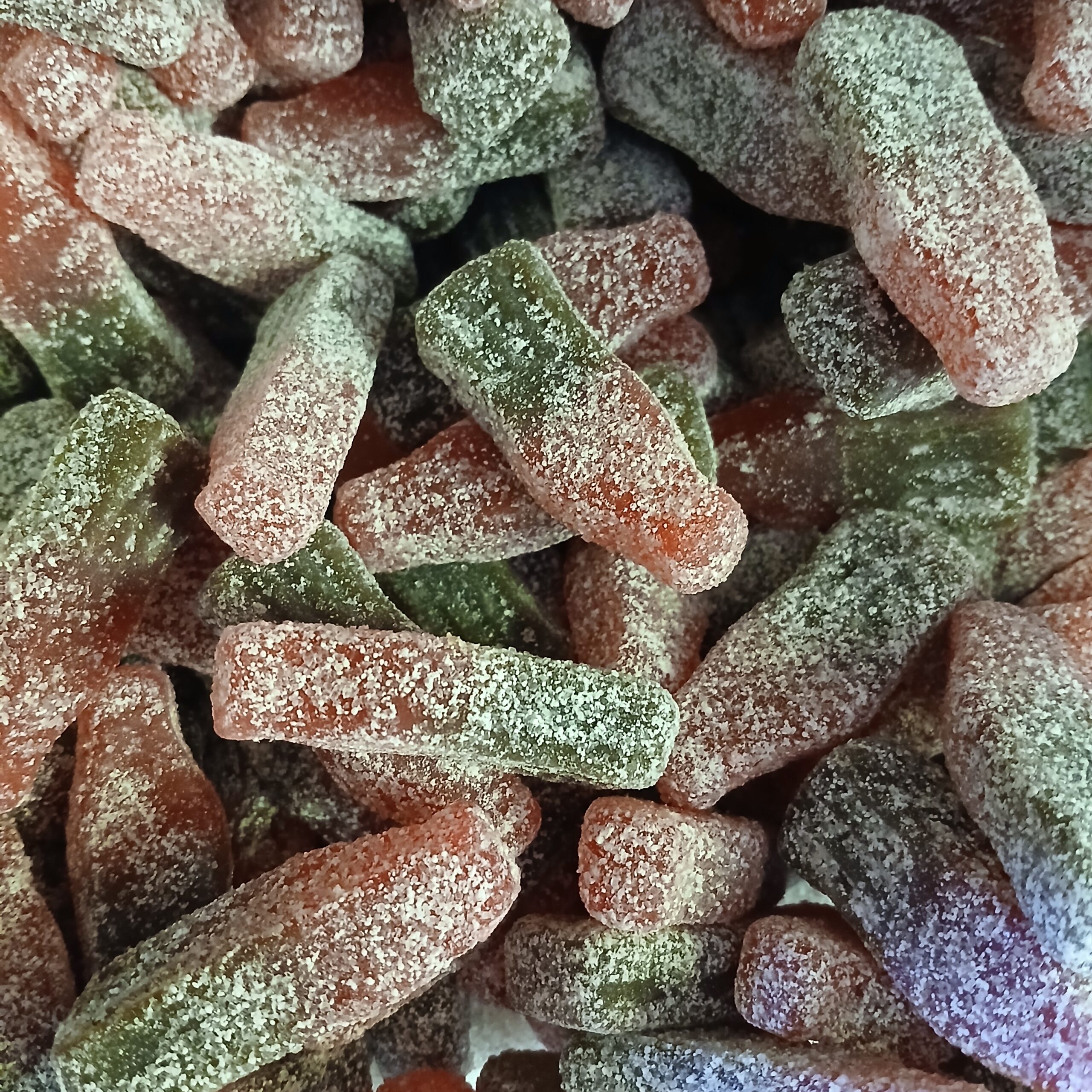 Bouteilles citriques cherry cola