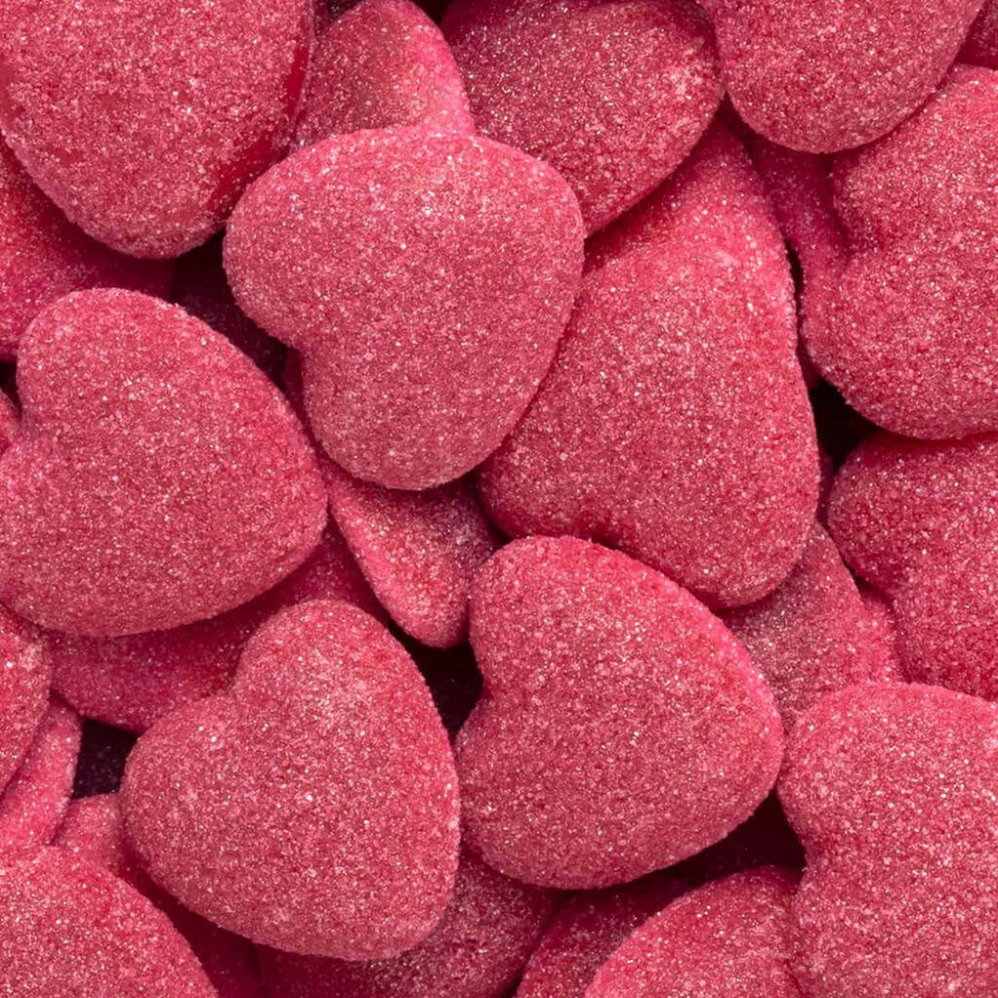 Coeurs fraise