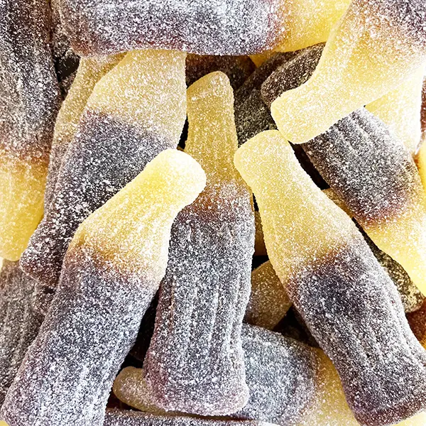 Bouteilles Cola Géante Acide
