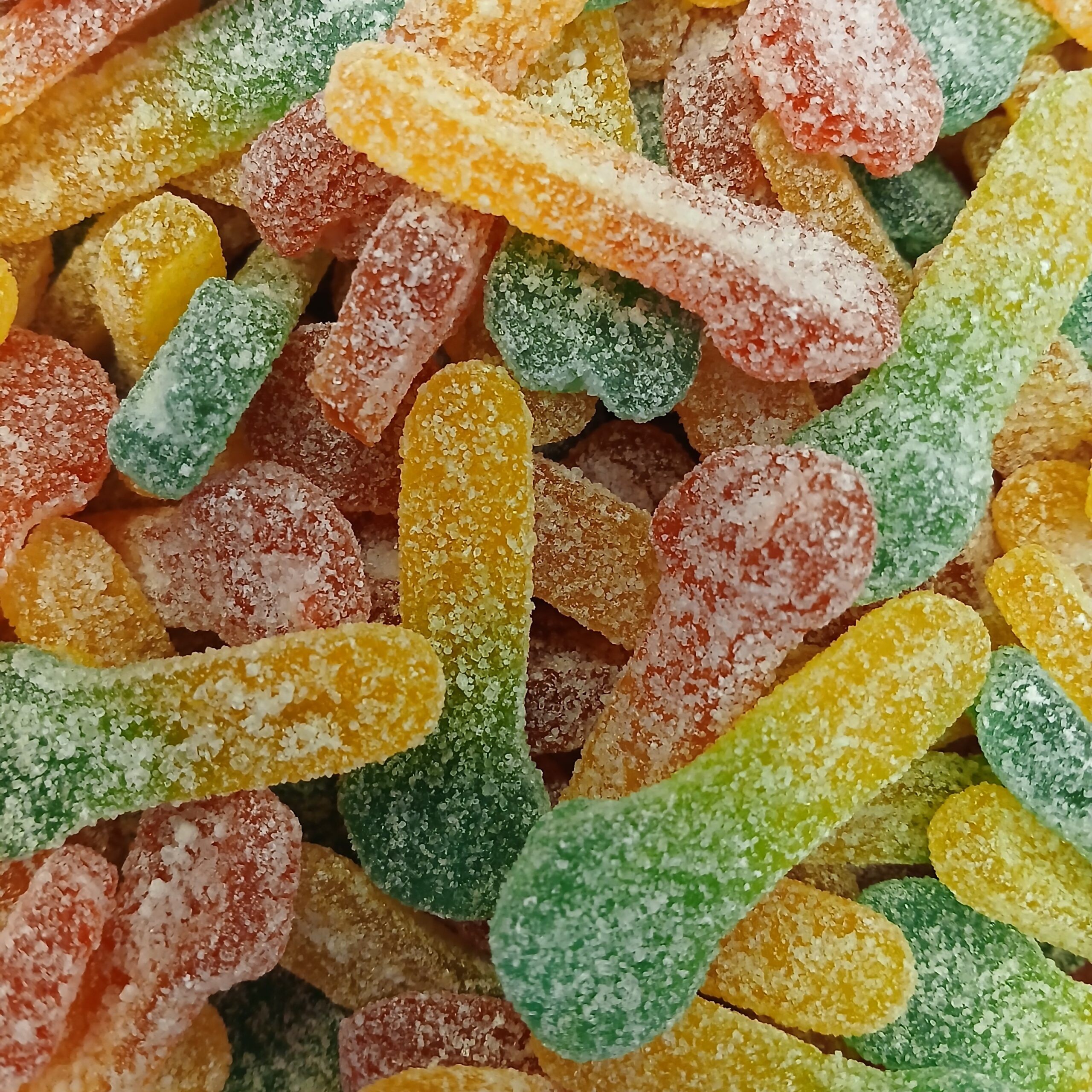 Clés acidulées aux fruits