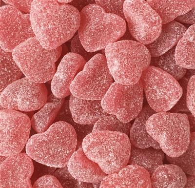 Cœurs framboise