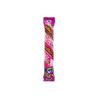 Millions tube de bonbons goût Cassis