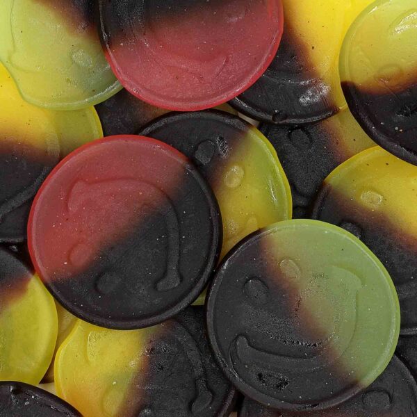 smileys aux goût de fruits