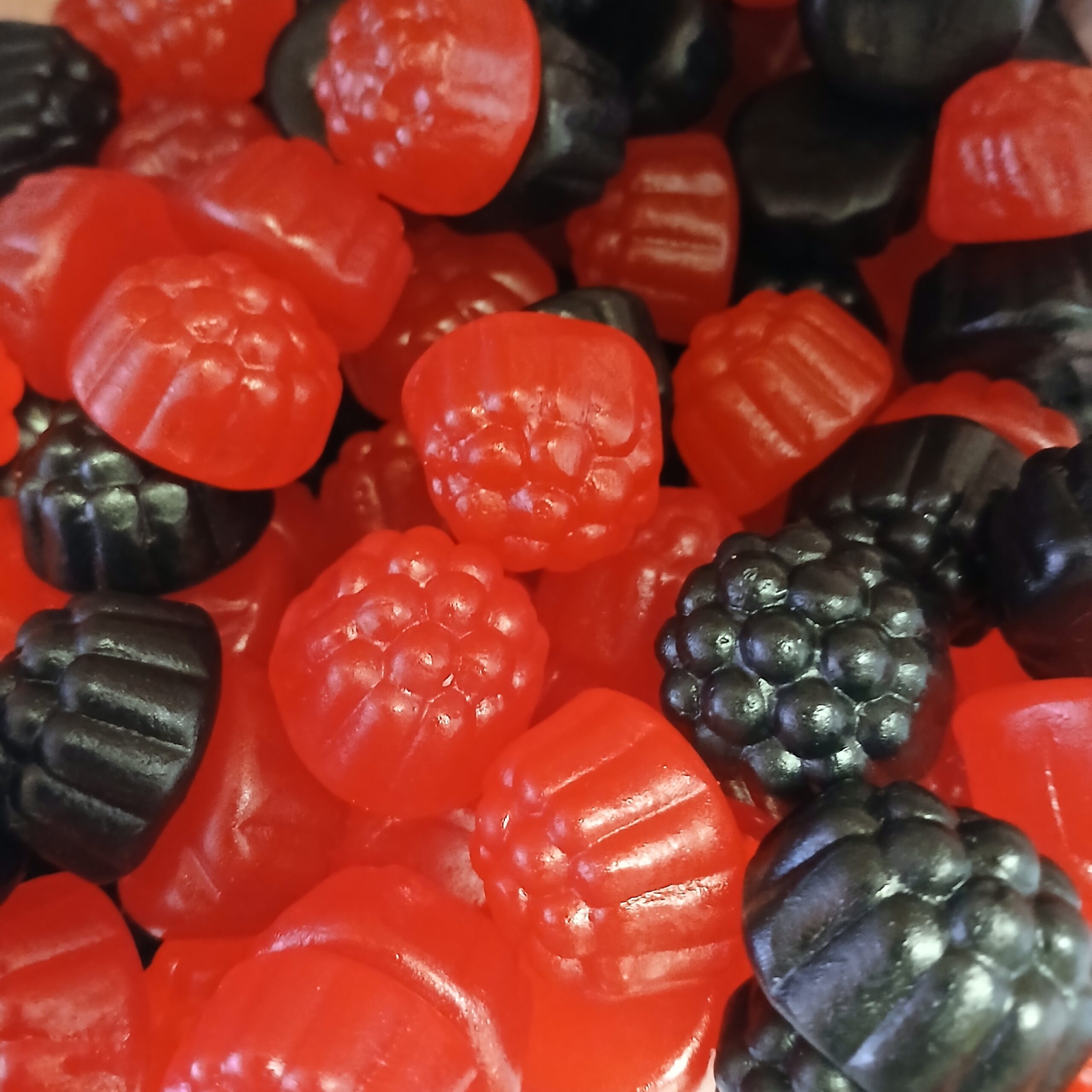 Mûres et framboises