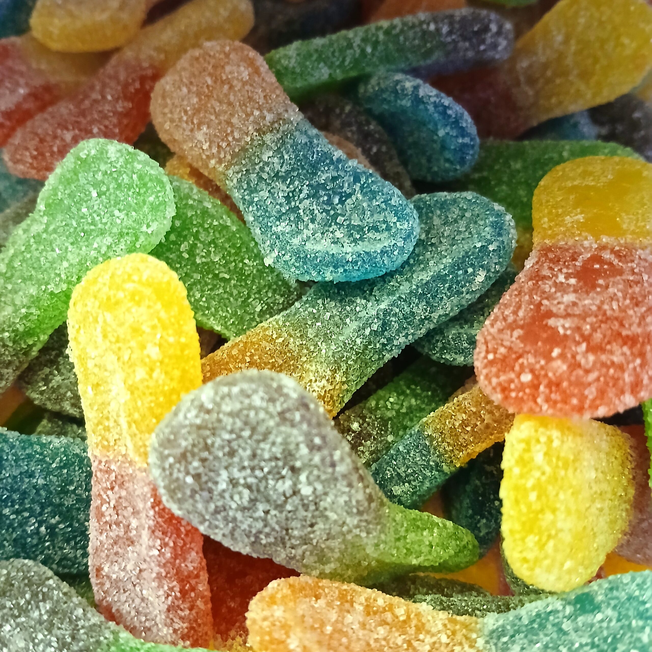 Langues molles fruits acides