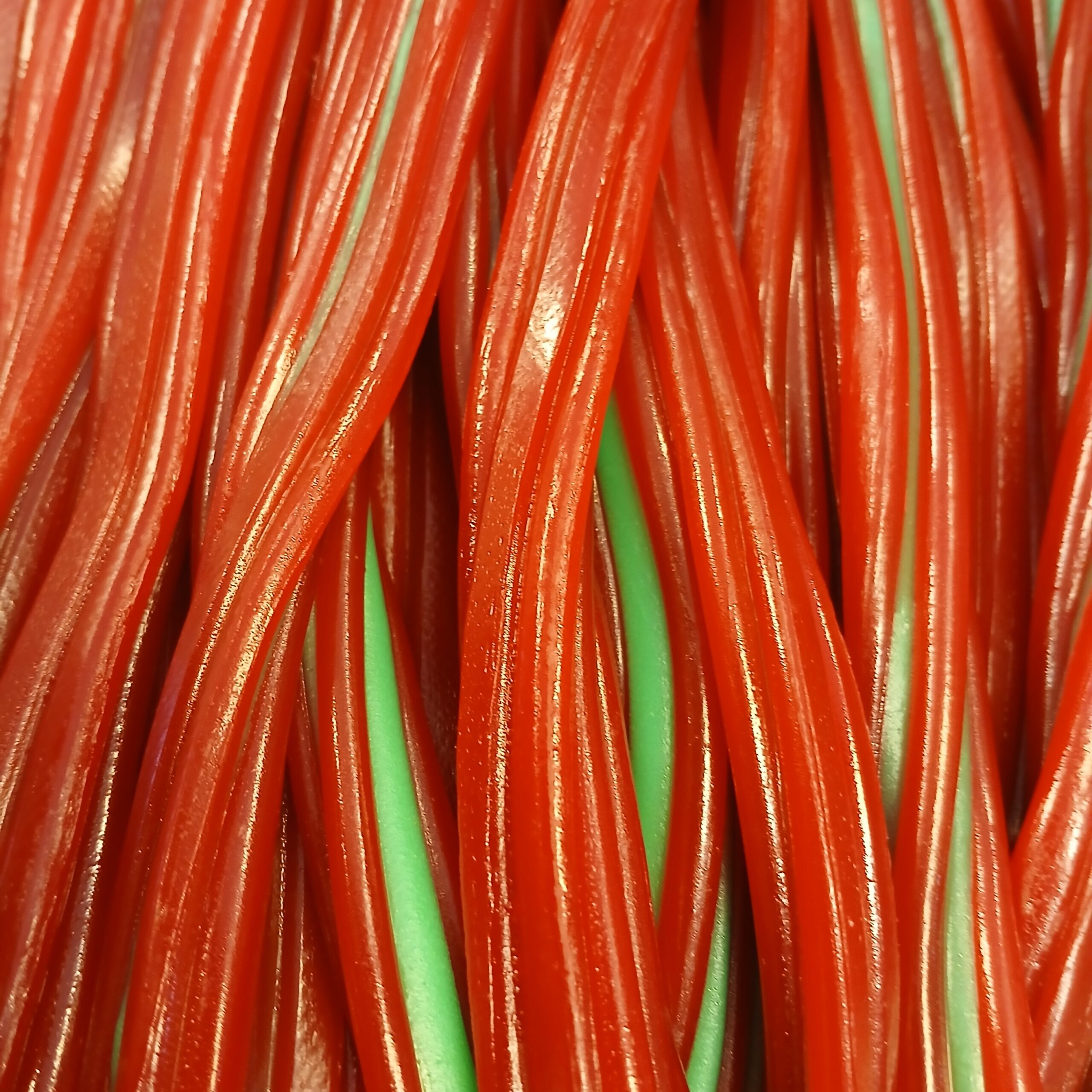 Câbles cerise et pastèque