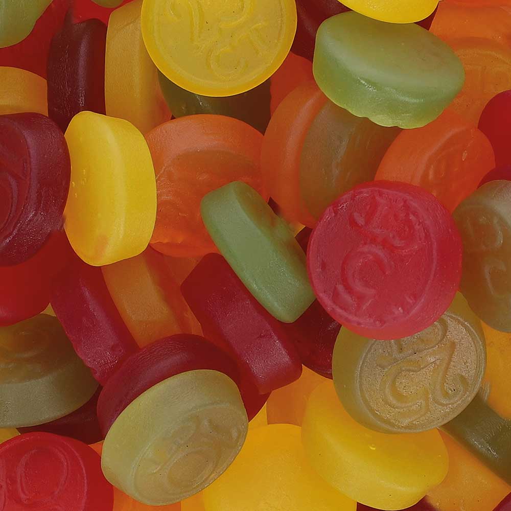 Pièces aux fruits
