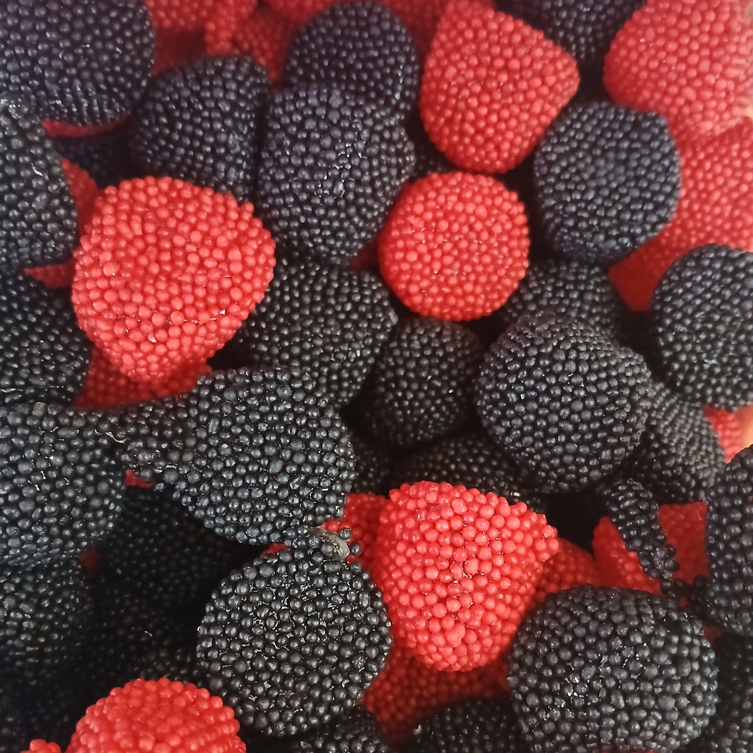 Mûres et framboises