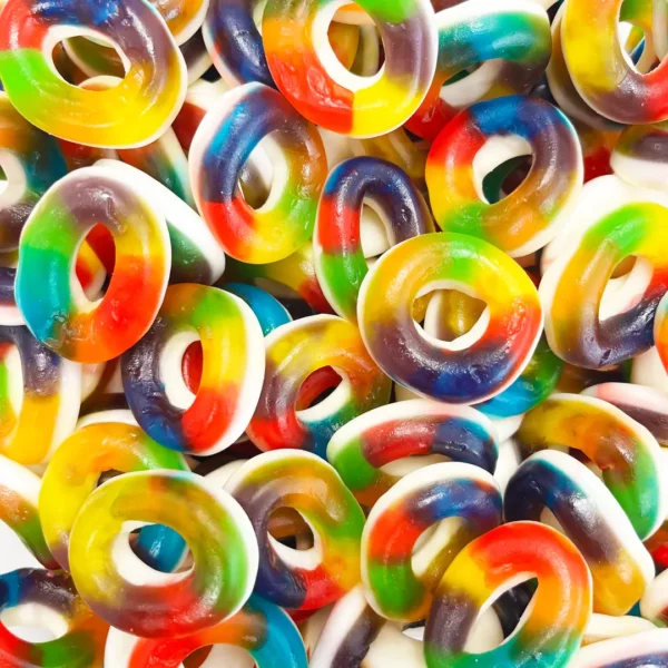 Jelly Rainbow Rings