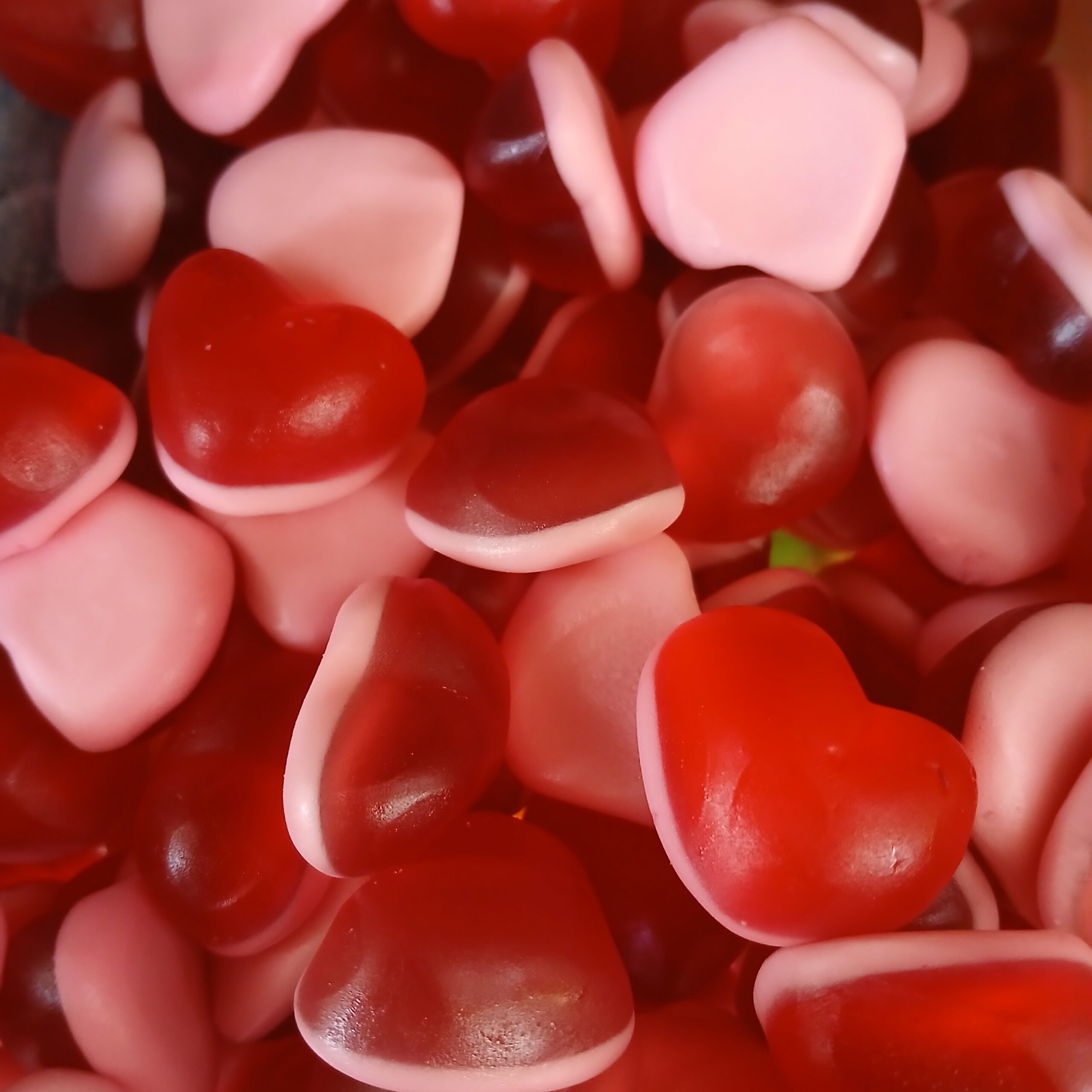 Cœurs rouges