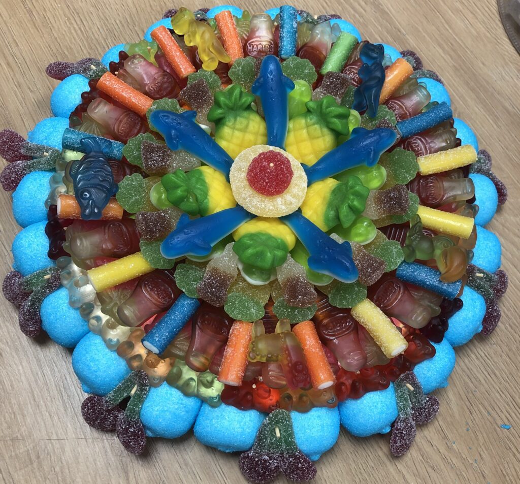 Gâteau de taille moyenne