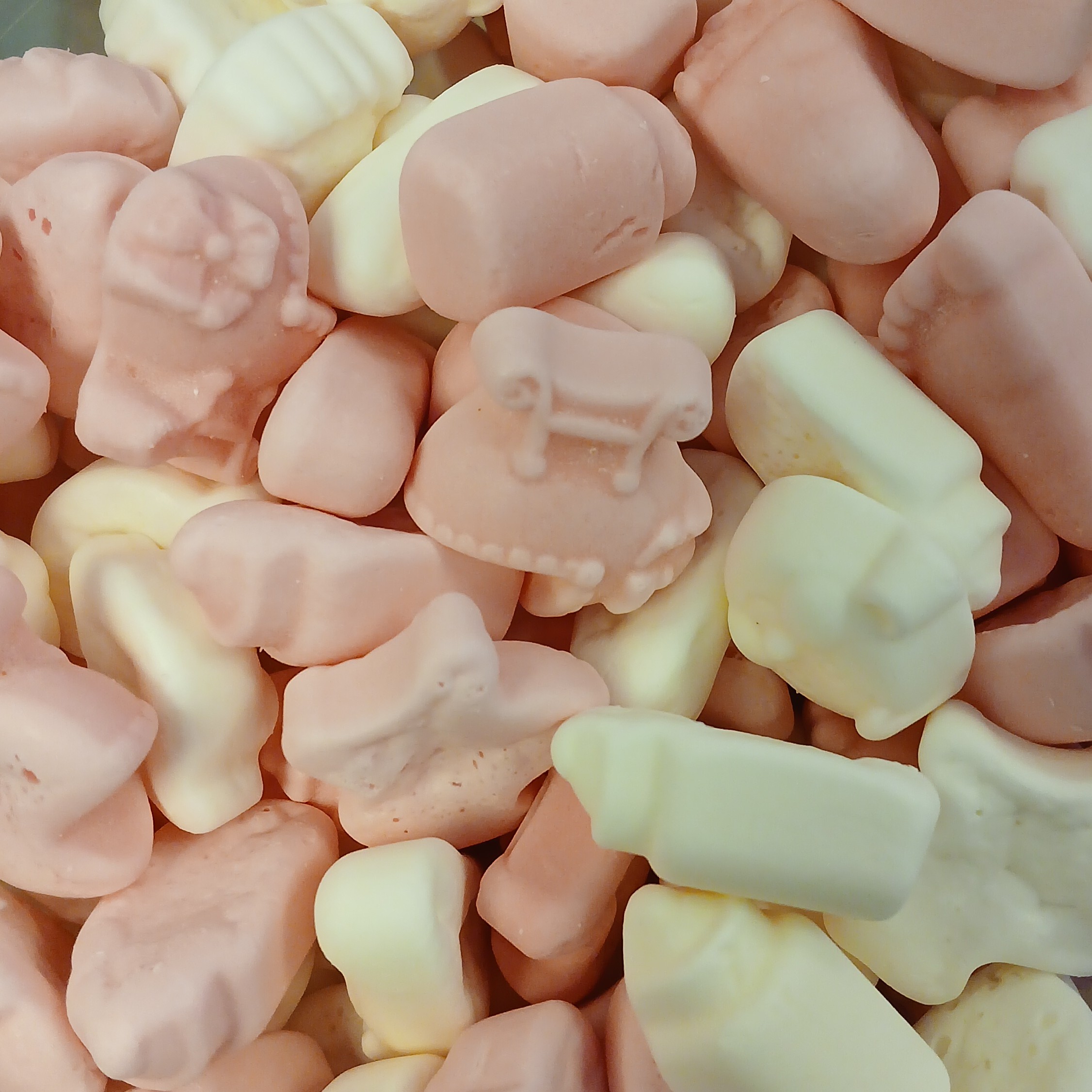 Baby Mix Rose/Blanc