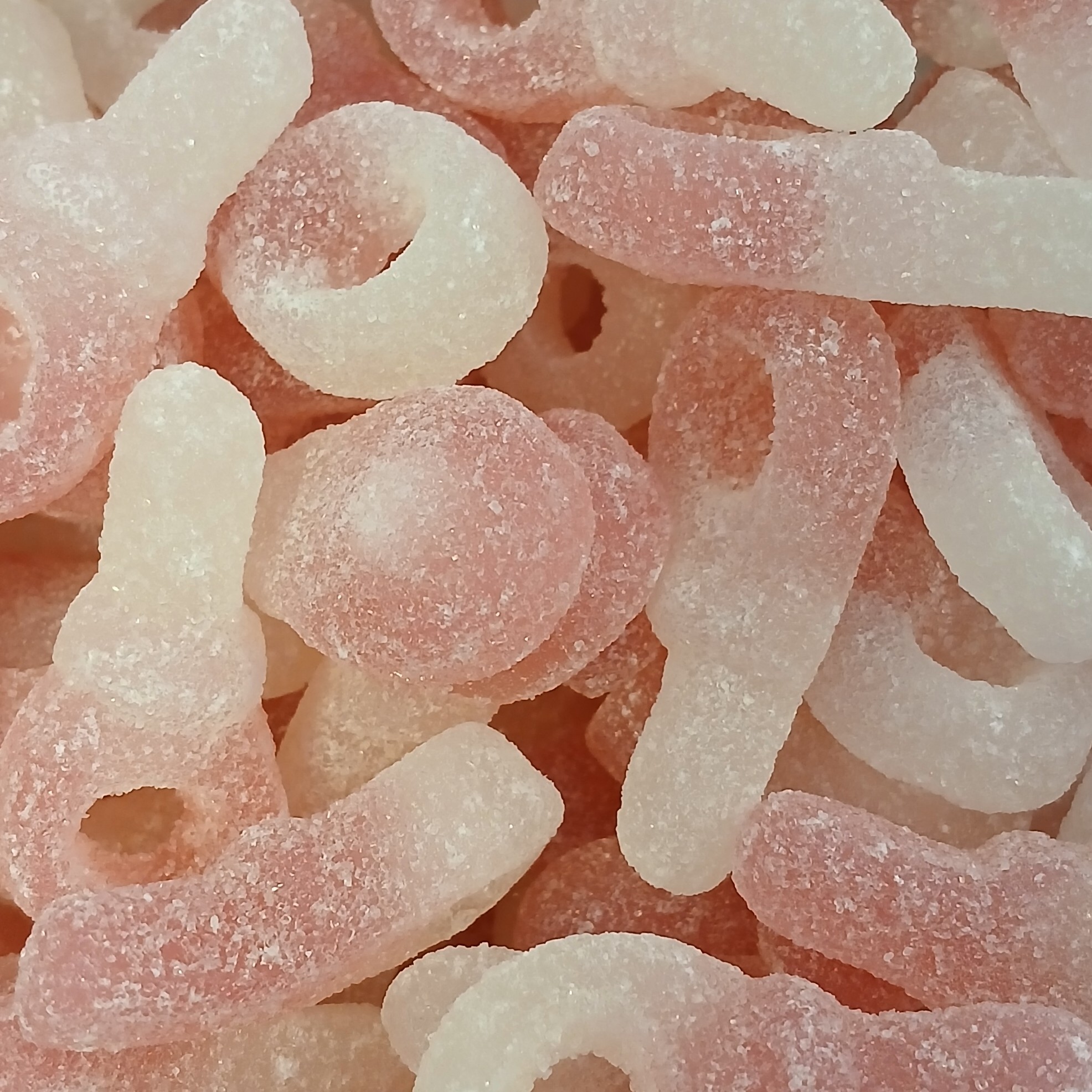 Tétine Sucrée Rose/Blanc