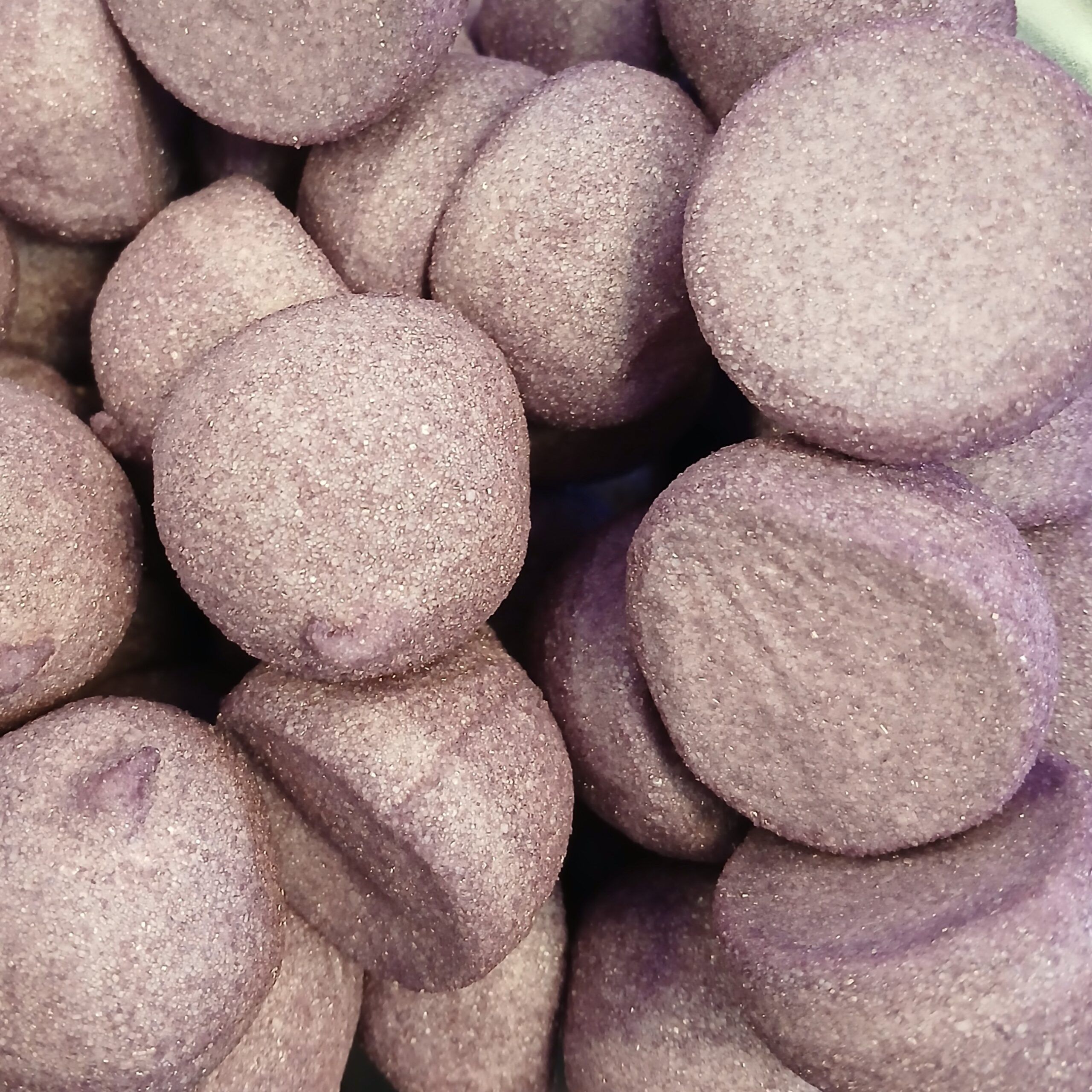 Boule de lard mauve
