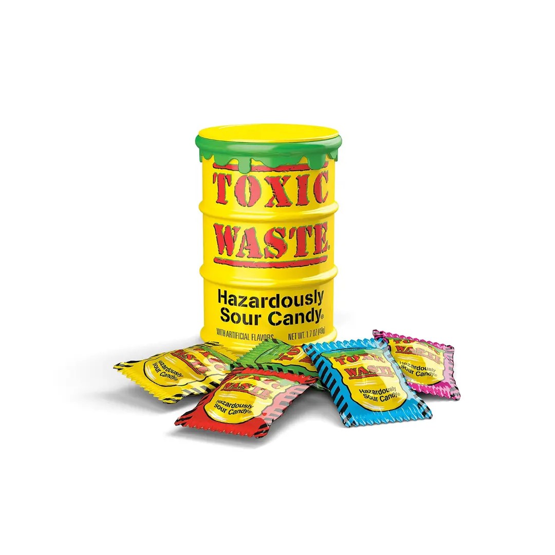 Toxic Waste Hazardously Sour Candy - 42 g