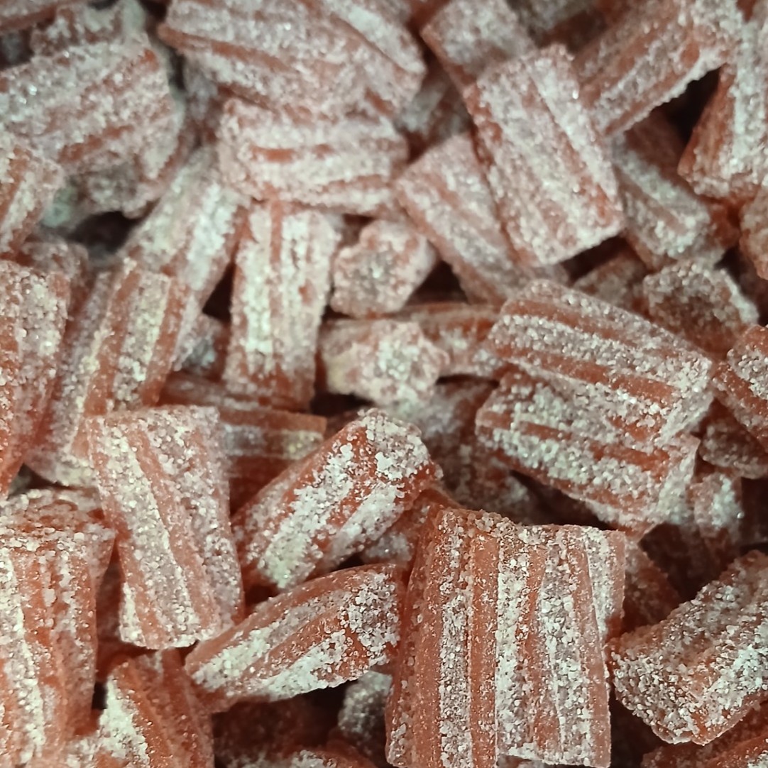 Pailles acidulées remplies