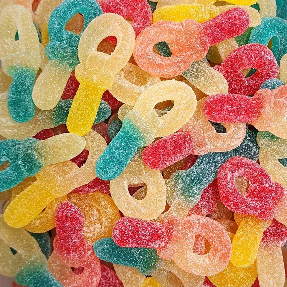 Tétines aux fruits sucrées